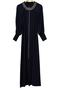 Women's Navy Blue Abaya - 3
