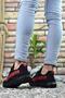 Black Red Men's Sneaker - 5