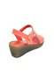 Women's Pink Orthopedic Genuine Leather Sandals - 4