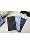 Polka Dot Cotton Mask 9.5x18 cm Black - Navy Blue - Gray