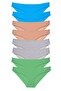 Lycra Women's Slip Panties 8 Pieces