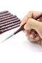 Gild Paint Fine Tip Sable Hair Brush 9 Pieces - 6