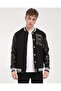 Leather Unisex Oversize R College Jacket - 2