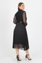 Women's Collared Belted Lace Dress with Tie-Detail Apcx41 - 6