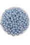 25Gr Blue Colored 10mm One Piece Pyramid Blackberry Beads, Jewelry Beads (25Gr,~55Pcs)