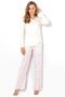 Women's Ecru Magic Dream Pajama Set - 8