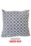 Vip Throw Pillow Pillow Case - 2 Pieces 43x43 Cm Gray - 2