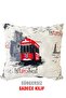Throw Pillow Case VIP Pillow Case 2 Pieces - 43x43 Cm (Istanbul) - 2