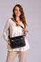 Embossed Printed Cross Shoulder Bag - 4