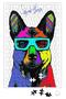 Pastor Alemao Pug Dog Puzzle 240 Piece Jigsaw