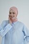 Women's Hijab Cotton Combed Shawl Dark Powder - 34 - 4