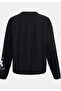 Ua Woven Woman Graphic Crew - 1369891 -001 - 5