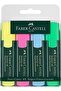 Faber-Castell 154804 - Textliner 48 Marker Pens, 1 - 5 Mm, Box of 4, Content: Each