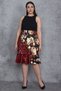 Women's Colorful Waist Part Rubber Detailed Skirt Tip Flounce Skirt 26a25559 - 5