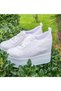 Internal Hidden Heel Sports Wedge Heel White Glitter 13cm - 2