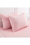 Two 50x70 Pillow Cases in Pink Cotton