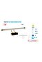 Yda-317g 7w 55cm LED الجدول الشمعدان حالة صفراء Be - 2