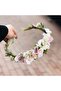 Floral Bridal Crown Hair Accessory Wedding Wedding Henna Shoot - 2