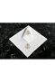 2-Piece Royal Embroidered Linen Effect in Napkin (GOLD SIM) - 2