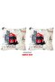 Throw Pillow Case VIP Pillow Case 2 Pieces - 43x43 Cm (Istanbul)