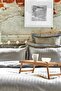 Charm Bold Gray 100% Cotton Double Duvet Cover Set - 2