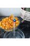 Blue and Orange Evil Eye Beaded Figured Glass Straw Set of 2 - 4