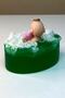 Decorative Gift Powder Scented Children's Bath and Hand Soap - Baby Soap - 120 grams - Oval - 8
