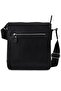 Grande 4251 Genuine Leather Long Strap Crossbody Bag Black - 2