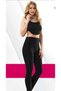 Women's Black Nation Leggings Long Leg Fold New Season - 2