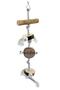 Uniq Bird Toys Natural Parrot Stress Toy Large Size