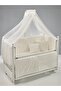 Mondo Pearl Cream Cotton Baby Sleeping Set 60X120 cm - 4