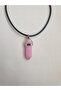 Pink Quartz Stone Necklace