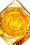 Rose Scented Rose Figure Decorative Yellow Color Rose Bath and Hand Soap - 100 Grams - in Gift Box