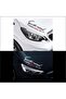 ملصق سيارة Fiat Marea Sports Mind للمصابيح الأمامية باللون الأبيض - 3