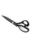 10 No 25.5 Cm Professional Fabric Cutting Scissors Set with Black Handle and Steel Nut - 3