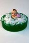 Decorative Gift Powder Scented Children's Bath and Hand Soap - Baby Soap - 120 grams - Oval - 4