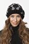 Vanilla Pompom Knitwear Knitted Beanie - Black - 3