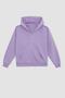Girl's Regular Fit Hooded Sweat Cardigan