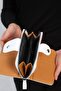 Women's Black 20 Card Capacity 2 Compartments + Coin Compartment Snap Closure Vegan Wallet - 2