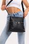 Genuine Leather Modern Soft Textured Shoulder Bag - 4