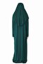 Dark Green Non-Zipper Prayer Dress - 5
