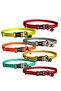 Cat Collar with Bell Set of 3 20-37 Cm Gray Yellow Red - 2