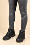 X Step Black Orthopedic Boots - 2