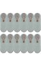 Women's White Ballerinas 12 Pairs