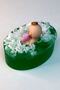 Decorative Gift Powder Scented Children's Bath and Hand Soap - Baby Soap - 120 grams - Oval - 7