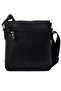 Grande 4251 Genuine Leather Long Strap Crossbody Bag Black - 3
