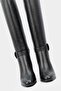 Women's Black Genuine Leather Boots Size 35-40 - 2