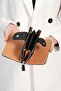Women's Black 20 Card Capacity 2 Compartments + Coin Compartment Snap Closure Vegan Wallet - 2