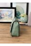 Genuine Leather, Medium Size, Green, Cross Women's Bag, 25*21*7 Cm - 3