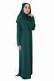 Dark Green Non-Zipper Prayer Dress - 4